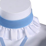 Puella Magi Madoka Magica Miki Sayaka Cosplay Blue Dress For Halloween Carnival Party Suit 