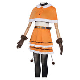 Puella Magi Madoka Magica Nagisa Momoe Women Orange Outfit Cosplay Costume Halloween Carnival Party Suit