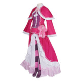 Re Zero Beatrice Women Pink Outfit Cosplay Costume Halloween Carnival Party Suit