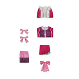 Re Zero Beatrice Women Pink Outfit Cosplay Costume Halloween Carnival Party Suit