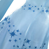 Re Zero Emilia Cosplay Blue Dress For Women Halloween Carnival Party