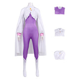 Re Zero Emilia Purple Jumpsuit Cosplay Costume Halloween Carnival Party Suit 