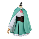 Re Zero Ram Green Dress Cosplay Costume Halloween Carnival Party Suit
