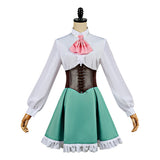 Re Zero Ram Green Dress Cosplay Costume Halloween Carnival Party Suit