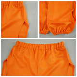 Re Zero Ram Orange Dress Cosplay Costume Halloween Carnival Party Suit 