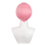 Re Zero Ram Pink Wig Halloween Carnival Costume Accessories