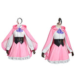 Re Zero Rem Pink Dress Cosplay Costume Halloween Carnival Party Suit 