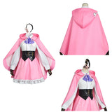 Re Zero Rem Pink Dress Cosplay Costume Halloween Carnival Party Suit 