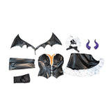 Re Zero Rem Women Black Little Devil Dress Cosplay Costume Halloween Carnival Party Suit