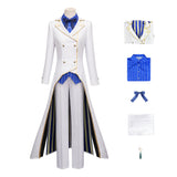 Regulus Corneas White Outfit Cosplay Costume Halloween Carnival Party Suit