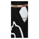 Reincarnated as a Sword Fran Women Black Outfit Cosplay Costume Halloween Carnival Party Suit