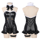 Rem Magic Night Women Black Outfit Cosplay Costume Halloween Carnival Party Suit
