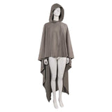 Rey Skywalker Cosplay Costume Cloak Halloween Carnival Suit