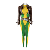 Rivals Rogue Women Yellow and Green Jumpsuit Cosplay Costume Halloween Carnival Party Suit