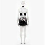Rivals Urban Predator Women Black Outfit Cosplay Costume Halloween Carnival Party Suit