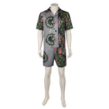 Road House Dalton Beach Sports Printed Set Cosplay Costume Outfits Halloween Carnival Suit