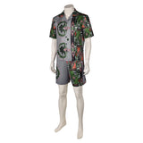 Road House Dalton Beach Sports Printed Set Cosplay Costume Outfits Halloween Carnival Suit