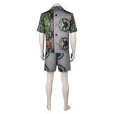 Road House Dalton Beach Sports Printed Set Cosplay Costume Outfits Halloween Carnival Suit