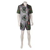 Road House Dalton Beach Sports Printed Set Cosplay Costume Outfits Halloween Carnival Suit