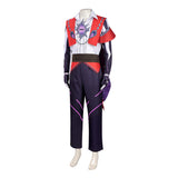 Roco Kingdom Enzo Red Outfit Cosplay Costume Halloween Carnival Party Suit