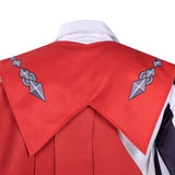 Roco Kingdom Enzo Red Outfit Cosplay Costume Halloween Carnival Party Suit