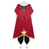 Roco Kingdom Enzo Red Outfit Male Cosplay Costume Halloween Carnival Party Suit