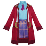 Roco Kingdom Freya Red Outfit Female Cosplay Costume Halloween Carnival Party Suit