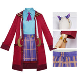 Roco Kingdom Freya Red Outfit Female Cosplay Costume Halloween Carnival Party Suit 