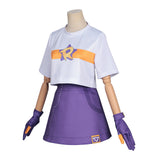Roco Kingdom Roco White Outfit Female Cosplay Costume Halloween Carnival Party Suit