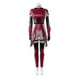 Rook Kast Red Outfit Female Cosplay Costume Halloween Carnival Party Suit 