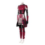 Rook Kast Red Outfit Female Cosplay Costume Halloween Carnival Party Suit 