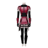 Rook Kast Red Outfit Female Cosplay Costume Halloween Carnival Party Suit 