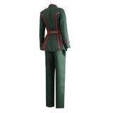 Saga of Tanya the Evil Tanya Von Degurechaff Green Outfit Cosplay Costume Halloween Carnival Party Suit
