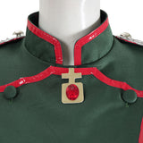 Saga of Tanya the Evil Tanya Von Degurechaff Green Outfit Cosplay Costume Halloween Carnival Party Suit