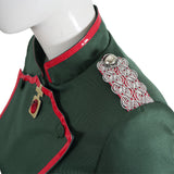 Saga of Tanya the Evil Tanya Von Degurechaff Green Outfit Cosplay Costume Halloween Carnival Party Suit
