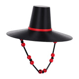 Sajaboy Black Cosplay Hat Halloween Carnival Costume Accessories