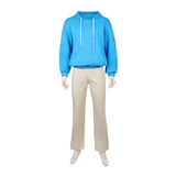Sakamoto Days Shin Asakura Blue Outfit Cosplay Costume Halloween Carnival Party Suit