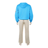 Sakamoto Days Shin Asakura Blue Outfit Cosplay Costume Halloween Carnival Party Suit