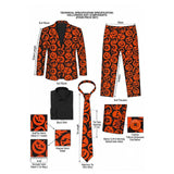  Saturday Night Live David S. Pumpkins Cosplay Costume Halloween Carnival Party Suit  