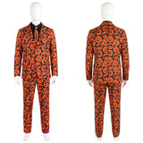  Saturday Night Live David S. Pumpkins Cosplay Costume Halloween Carnival Party Suit  