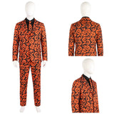  Saturday Night Live David S. Pumpkins Cosplay Costume Halloween Carnival Party Suit  
