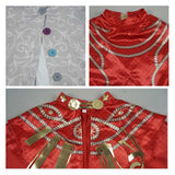 Sea of Remnants Innocent Women Red Robe Cosplay Costume Halloween Carnival Party Suit