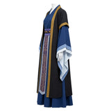 Season 3 Jinshi Blue Outfit Cosplay Costume Halloween Carnival Party Suit
