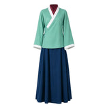 Season 3 Maomao Green Outfit Cosplay Costume Halloween Carnival Party Suit