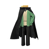 Season 4 Natsuki Subaru Green Outfit Cosplay Costume Halloween Carnival Party Suit