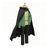 Season 4 Natsuki Subaru Green Outfit Cosplay Costume Halloween Carnival Party Suit