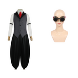 Hazbin Hotel Sir Pentious Grey Cosplay Costume For Adult Female Halloween Carnival Party Suit