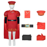 Shrek Lord Maximus Farquaad Childrenswear Kids Children Red Suit Cosplay Costume Outfits Halloween Carnival Suit