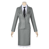 Shunkashuutou Daikousha: Haru no Mai Hinagiku Kayou Grey Outfit Cosplay Costume Halloween Carnival Party Suit