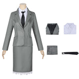 Shunkashuutou Daikousha: Haru no Mai Hinagiku Kayou Grey Outfit Cosplay Costume Halloween Carnival Party Suit
